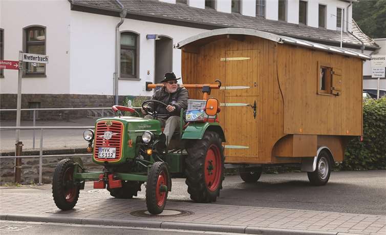 Fast unbemerkt trat Ewald Sewenig seine Pilgerreise auf dem Jakobsweg an.EP