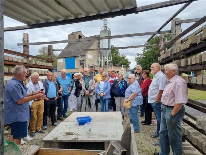 Faszinierende Einblicke in die heimische Bimsindustrie von der Industrialisierung bis heute.  Foto: Monika Hilger