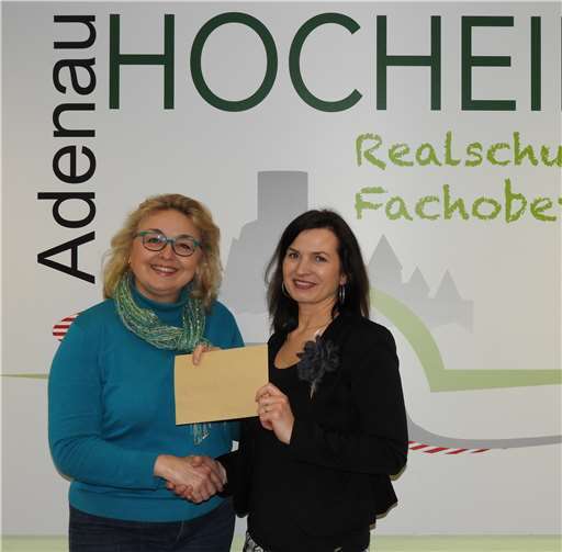 Feierliche Übergabe der Spenden.privat