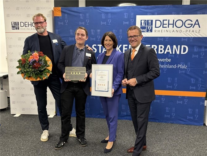 Feierstunde anlässlich der Klassifizierung des Hotel Ruland bei der DEHOGA.  Foto: privat