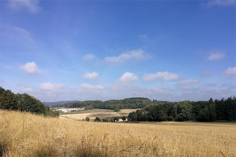 Felder im Herbst