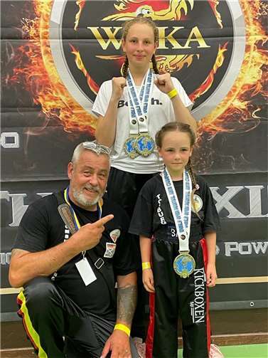 Felice Karger und Joli Zavelberg zeigten tolle Fights. Foto: privat