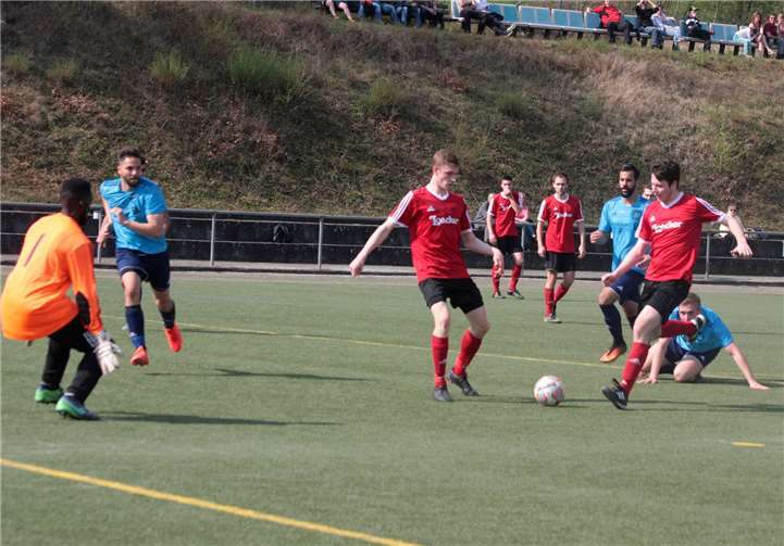 Felix Horn und Simon Seifert in Aktion.Rainer Forster