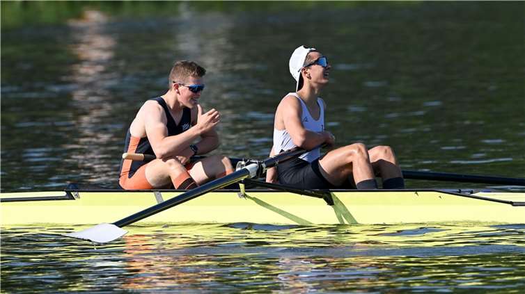 Felix Kordon mit seinem Partner Felix Bischof. Foto: privat