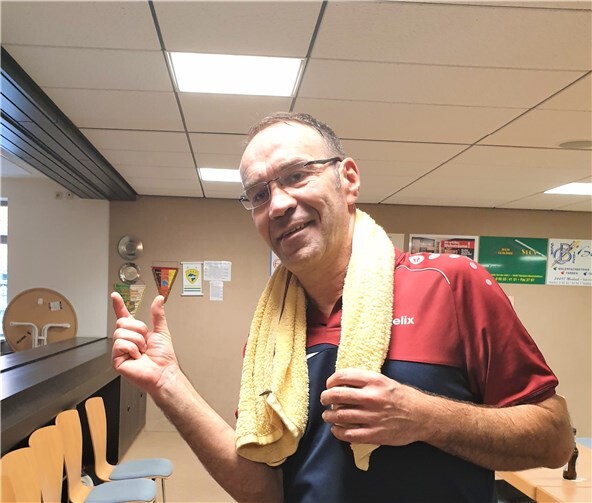 Felix Weckbecker spielte 851 Holz.