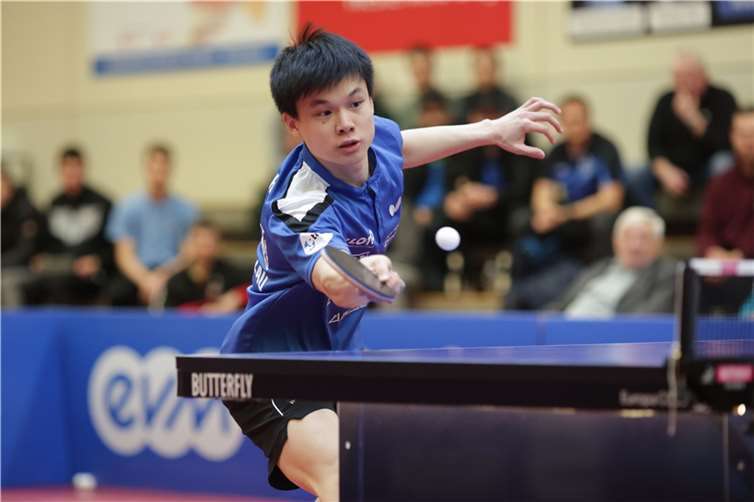 Feng Yi-Hsin vom TTC Zugbrücke Grenzau.  Foto: Wolfgang Heil
