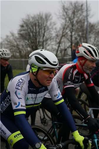 Fergus Neher am Start.