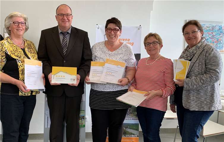 Ferienwohnungen in Wimbach, Müllenbach, Fuchshofen und Schuld wurden ausgezeichnet.Foto: privat