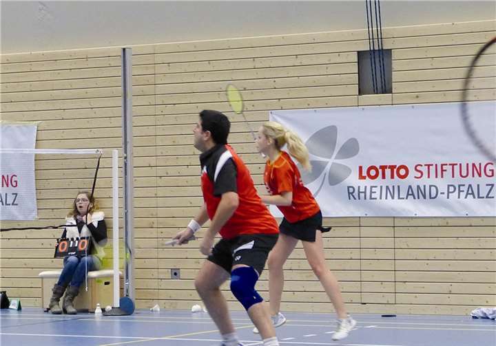 Fernando Poyatos war mit Rat und Tat erfolgreich und besiegelte mit Sarah Kämpf den Klassenerhalt für die BSG-I. privat