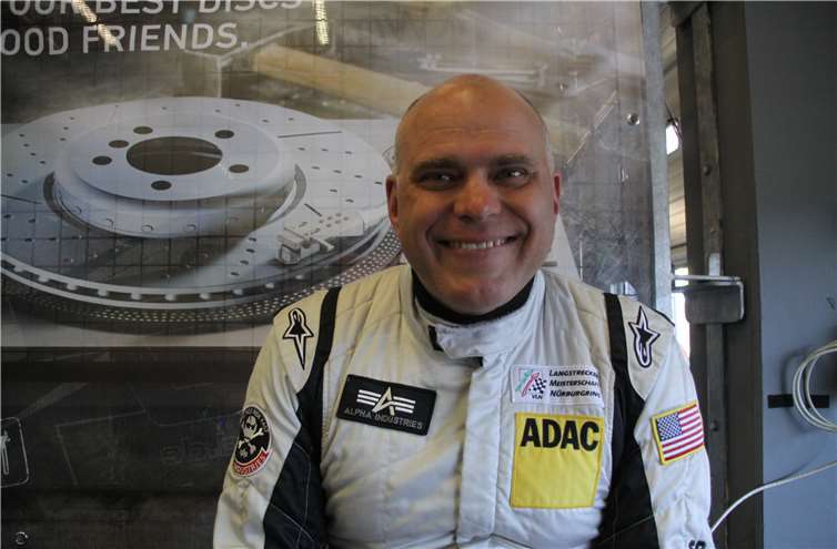 Ferraripilot Stephan Köhler.