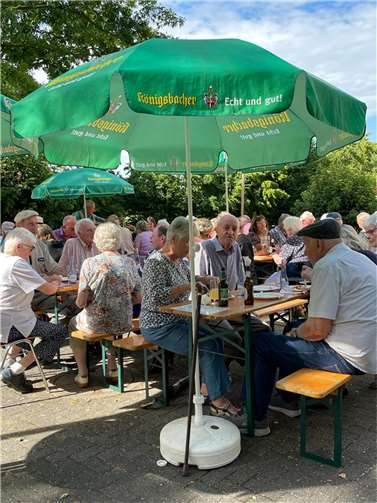 Fest der Gemeinschaft: VdK Münstermaifeld zelebrierte sein traditionelles Grillfest. Foto: privat