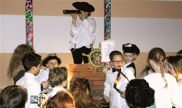 Fest im Blick hatte Christopher Kolumbus Amerika bereits während der Führung. DL