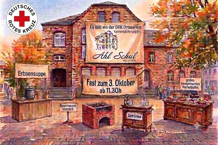 Fest zum 3.Oktober in Hillscheid „Ahl Schul“ 