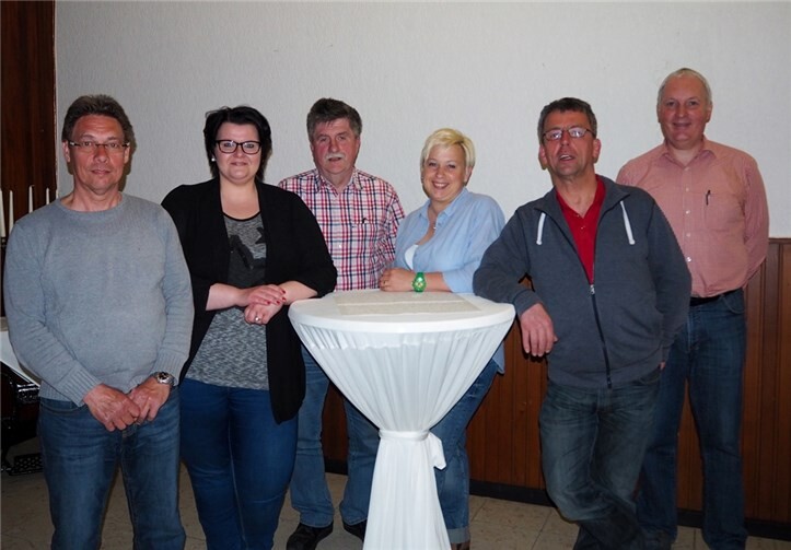 Festausschuss des 50-jährigen Bestehen (v.l.n.r.): Gerhard Wissen, Vera Borutta, Hans-Peter Gammel, Kerstin Schmitt, Hans-Gerd Keldenich und Achim Schmitz.Privat