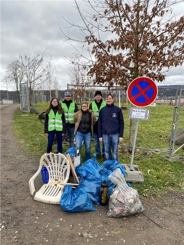 Feste Franz Gruppe: sauber hoch über Lützel.