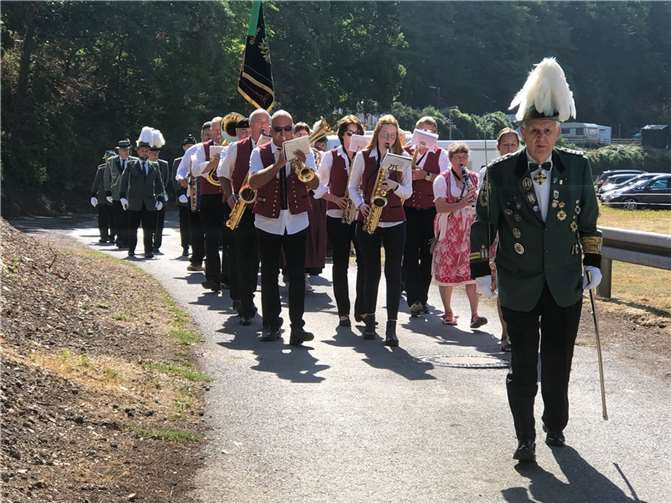 Festzug Gleeser Musikanten:  Foto: Schützenbruderschaft