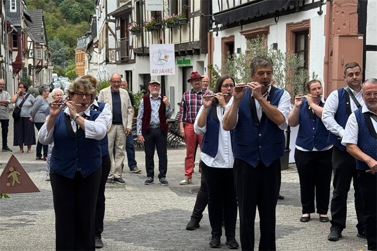 Festzug mit dem Tambourcorps