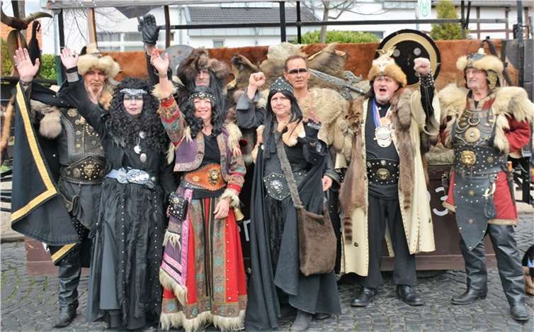 Feuerwehr Queckenberg mit dem Stadtbrand Inspektor Jörg Kirchhartz