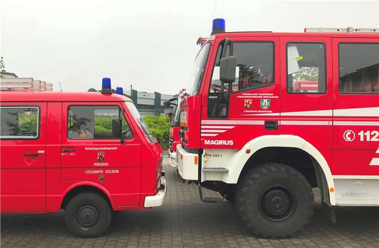 Feuerwehr-Verlobung in der Augst: Die Feuerwehren Neuhäusel und Eitelborn möchten künftig gemeinsame Wege gehen.Foto: privat