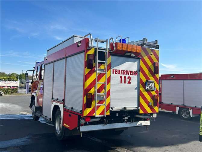 Feuerwehreinsatz im Gewerbegebiet von Oberraden. Foto: Feuerwehr VG Rengsdorf-Waldbreitbach