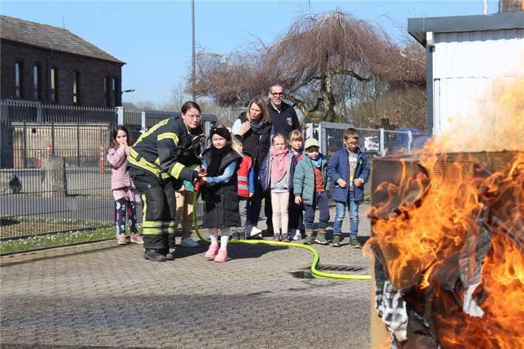 Feuerwehrprojekt der kath. Kita St. Johannes-Nepomuk.  Foto: privat