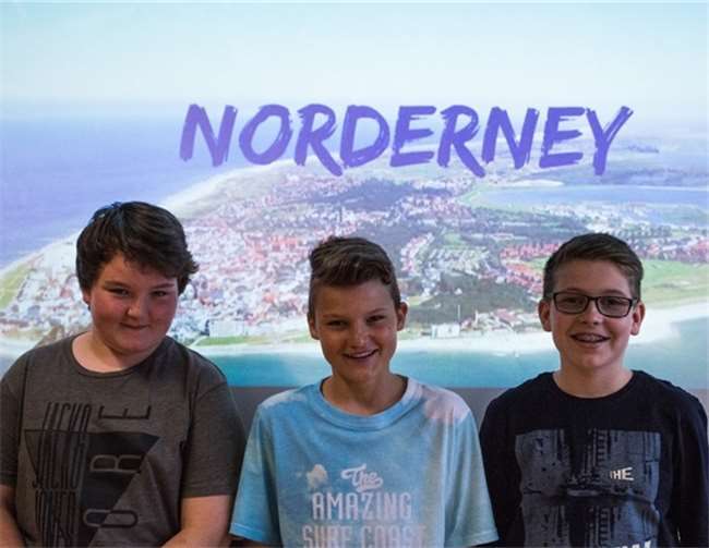 Film zur Klassenfahrt nach Norderney der Klasse von Susanne Behlau.Timo Ebert