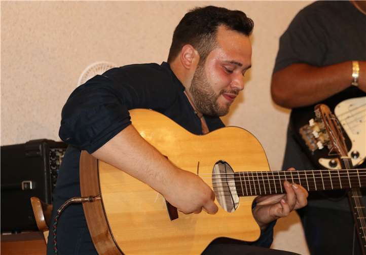 Fingerspiel, schneller als der Wind: Jermaine Reinhards in seinem Element.