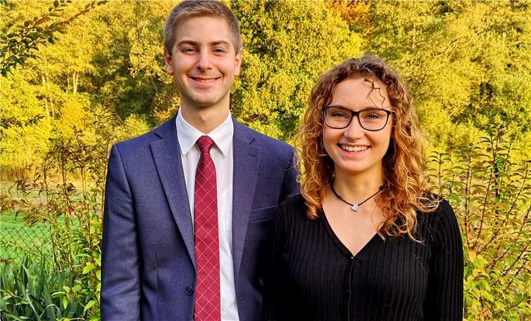 Finja Andritschke und Jonathan Solbach. privat