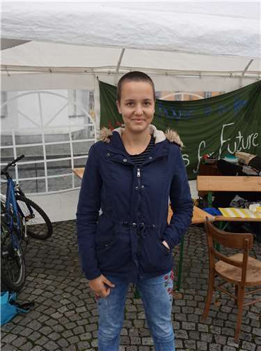 Finja Bareis hatte die Idee ein Klima-Camp zu veranstalten.Fotos: ROB