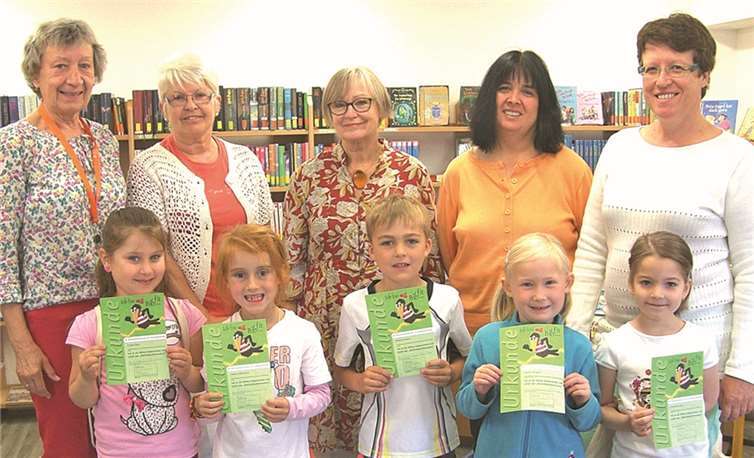 Fit fürs Lesen sind die stolzen Adendorfer Fabelkinder. privat