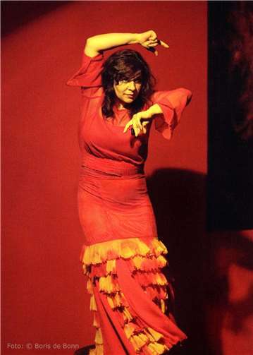 Flamenco-Tänzerin Rosa Martìnez. Foto: Boris de Bonn
