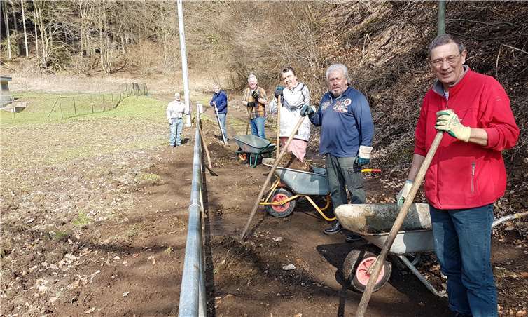 Fleißige Helfer beim diesjährigen Umwelttag. Privat