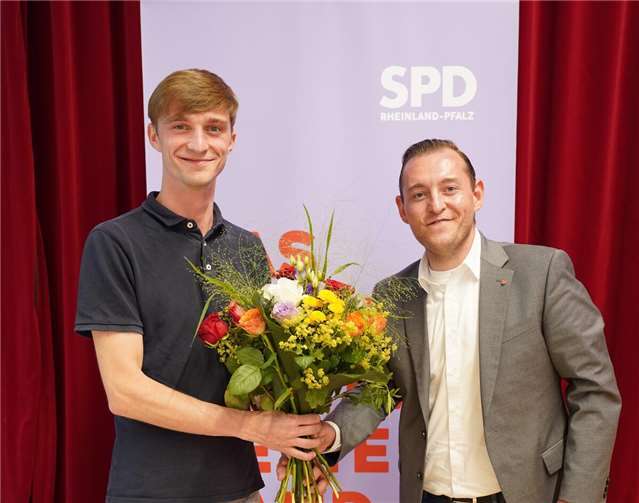 Florian Haubrich ist neuer Kassierer der SPD Neuwied. Foto: Sebastian Lück