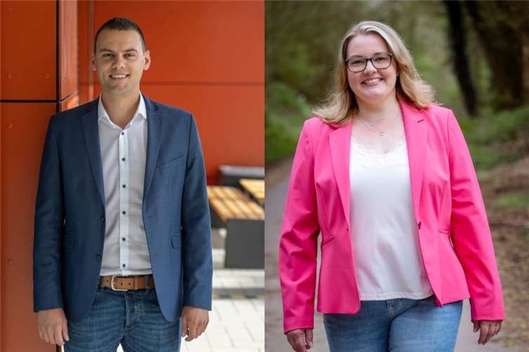 Florian Heyden und Jennifer Reski. Fotos: privat