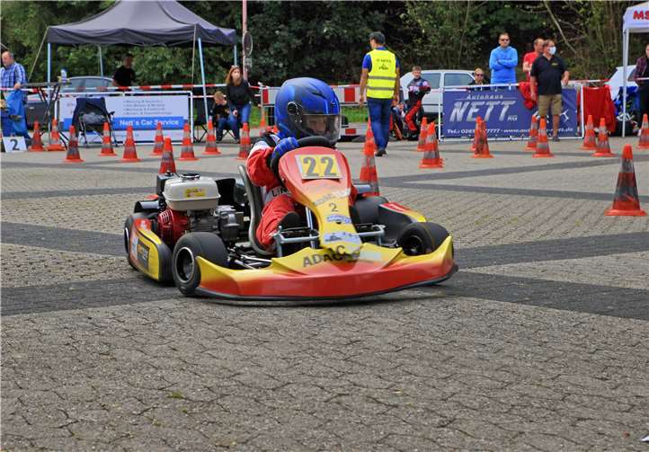 Florian Rauhe erreichte Platz 2 in der Klasse 2. Fotos: privat