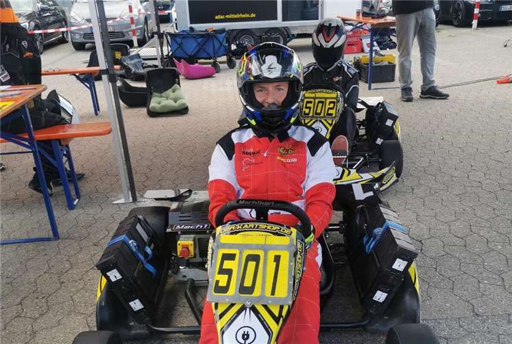 Florian Rauhe im eSlalomkart Mach1 Cratos-H 2. Foto: Maik Rauhe