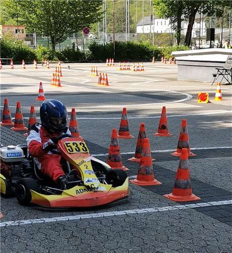 Florian Rauhe in Mayen.  Foto: privat