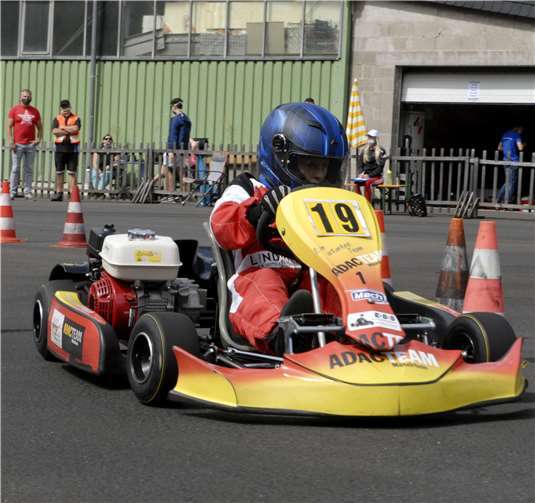 Florian Rauhe inAktion.