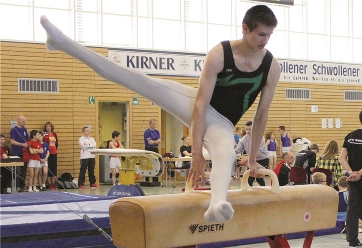 Florian Wirschem am Pferd. privat