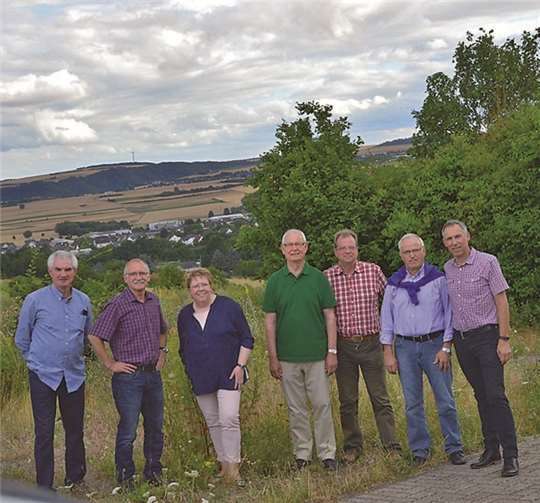 Florin Stoll, Ernst Einig, Jutta Syré-Gross, Lothar Tentler, Lothar Spitzley, Theo Winkel, Michael Hamann (auf dem Bild fehlen: Judith Lempertz, Alexander Müller, Achim Grün, Olaf Waldecker) (v.l.n.r.)