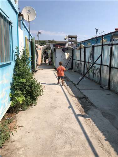 Flüchtlingslager Eleonas in Athen.Copyright: Sant‘ Egidio