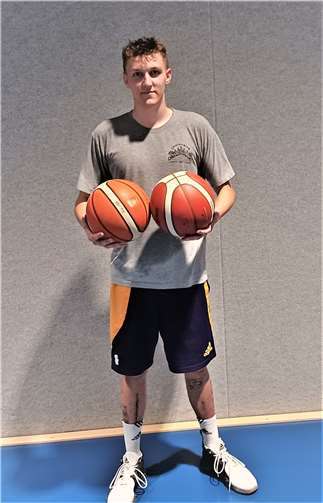 Flügelspieler Noah Latic ist einer der Neuen im Lahnsteiner Team.Foto:BBV
