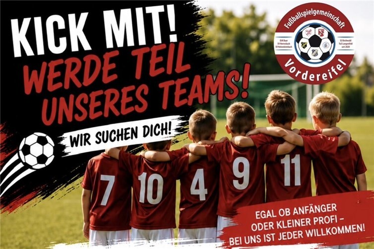 Flyer Jugend FSG Vordereifel