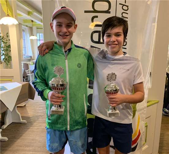 Flynn Baumert und Tristan Reiff können stolz auf ihre Platzierungen sein. Foto: privat