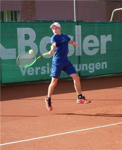 Flynn-Tjark Baumert kämpfte sich in die Top 10 seiner Altersklasse der U14 bis auf Platz 8 vor.Foto: privat