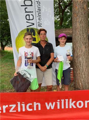 Flynn-Tjark Baumert (links) ging als Favorit ins Turnier.