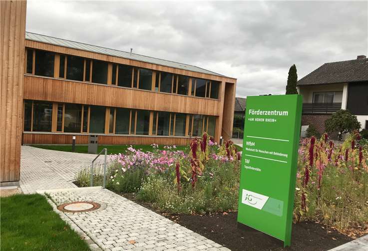 Förderzentrum „Am Hohen Rhein“ in Engers von außen.