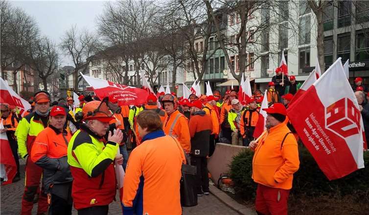 Forstgewerkschaft ruft zum landesweiten Warnstreik auf. Foto: IG BAU