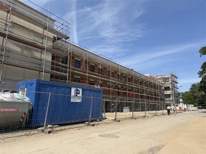 Fortschritte beim kommunalen Wohnungsbau in der Friedrich-Spee-Straße