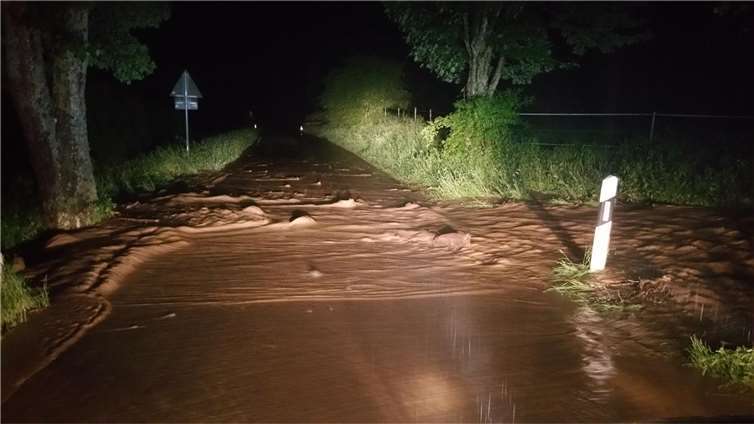 Hochwasser im Kreis Ahrweiler Foto: Polizei